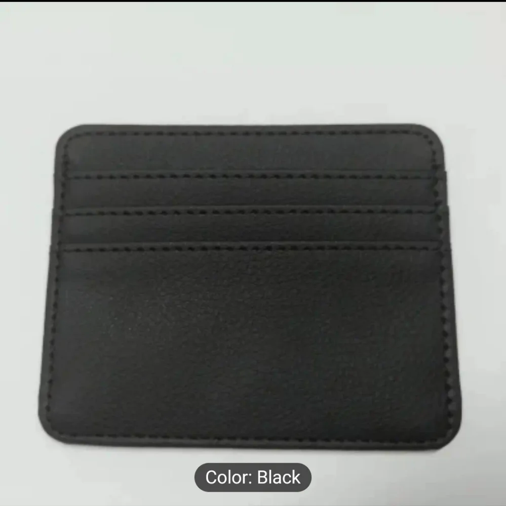 Bank Card Holder with Multiple Card Slots Slim and Convenient Jogging Beach